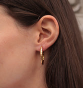 Stella Hoop Earrings - Young & Bossy Jewellery