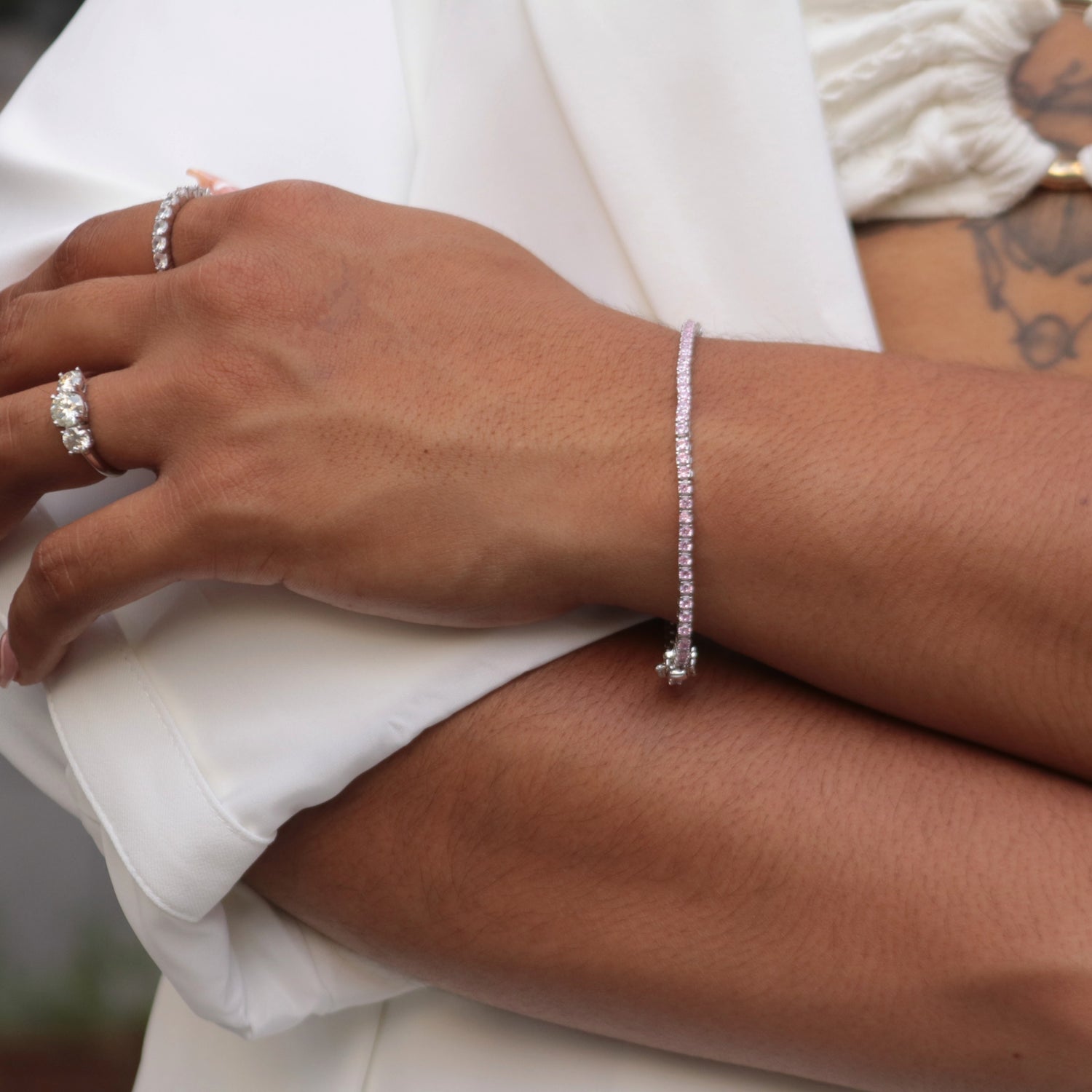 Cara Tennis Bracelet - Young &amp; Bossy Jewellery