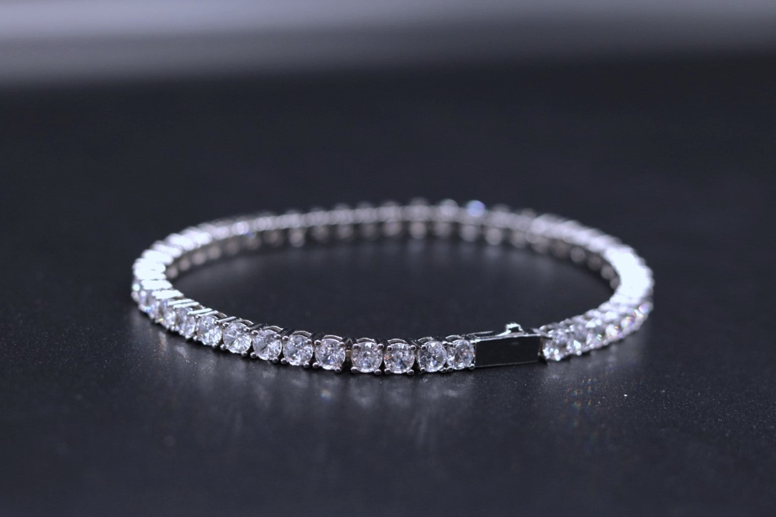 Malala Danty Bracelet - Statement Brass Cubic Zirconia Danty Bracelet - Young &amp; Bossy Jewellery