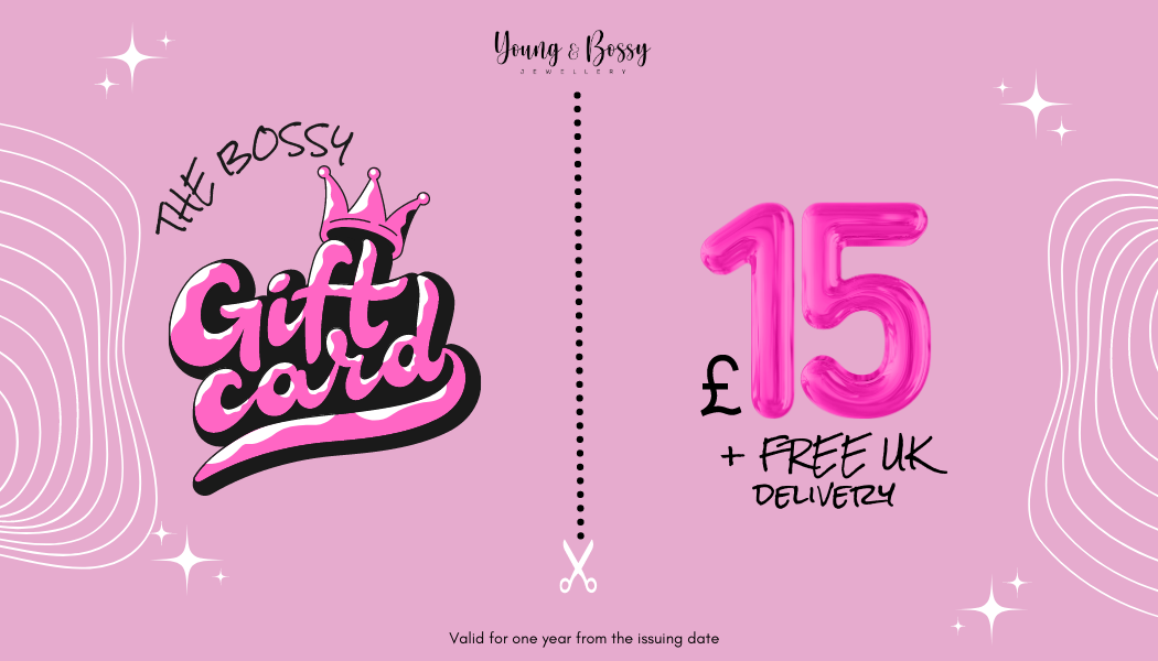 The Bossy Gift Card - Young and Bossy Jewellery