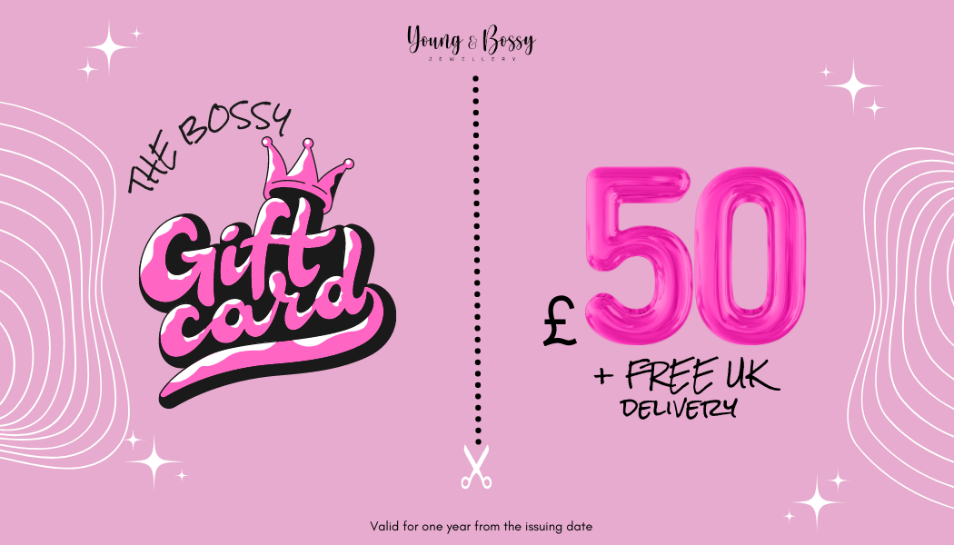 The Bossy Gift Card - Young and Bossy Jewellery